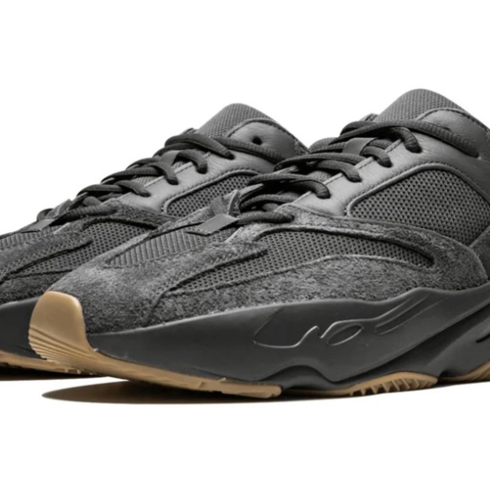 Yeezy Black and Tan Sneakers